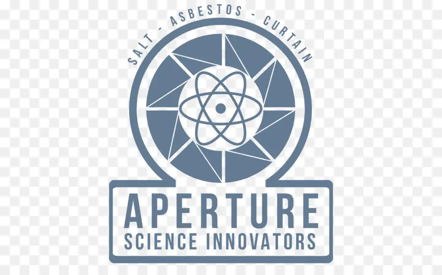 Logotipo De Aperture Science，Azul PNG