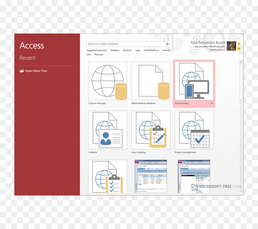 Acceso Microsoft，Microsoft Office PNG