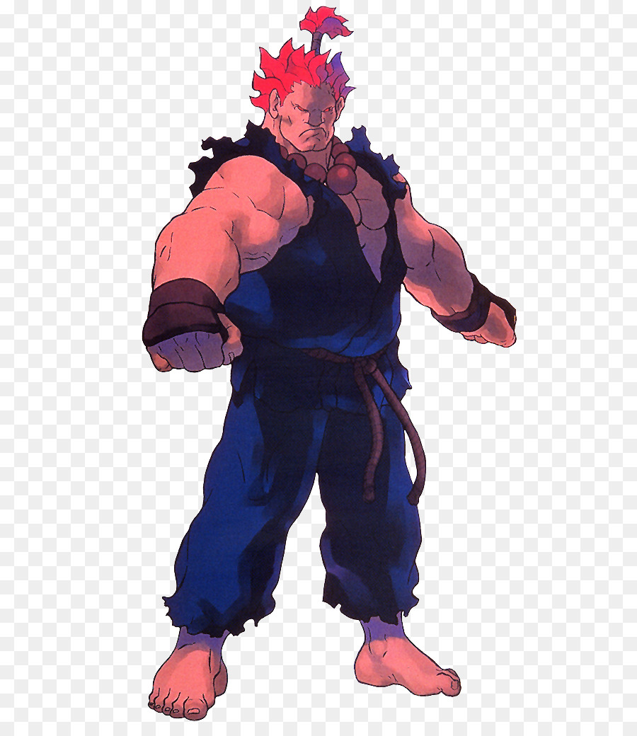 Street Fighter Ex，Akuma PNG