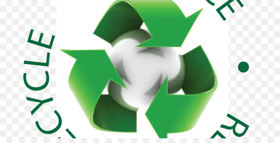 Símbolo De Reciclaje，Verde PNG