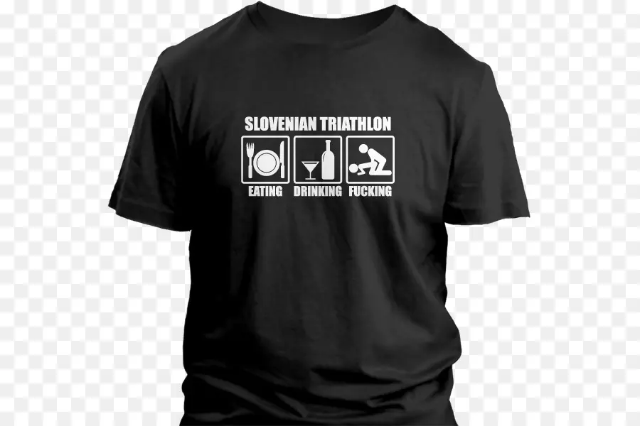 Camiseta Triatlón Eslovenia，Comiendo PNG