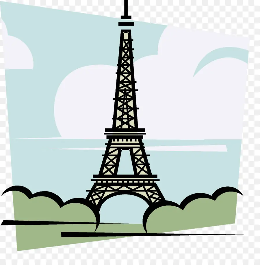 Torre Eiffel，Libro De Colorear PNG