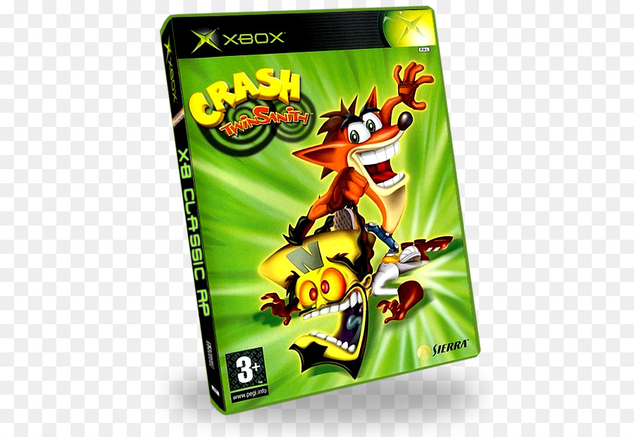 Crash Twinsanity，Playstation 2 PNG