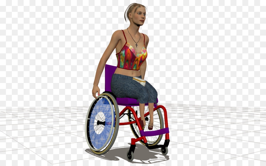 Mujer En Silla De Ruedas，Silla De Ruedas PNG