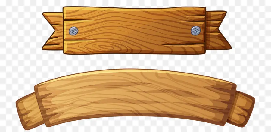 Letreros De Madera，Tablones PNG