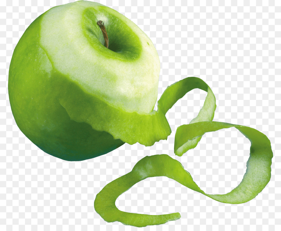 Manzana Verde，Rebanado PNG