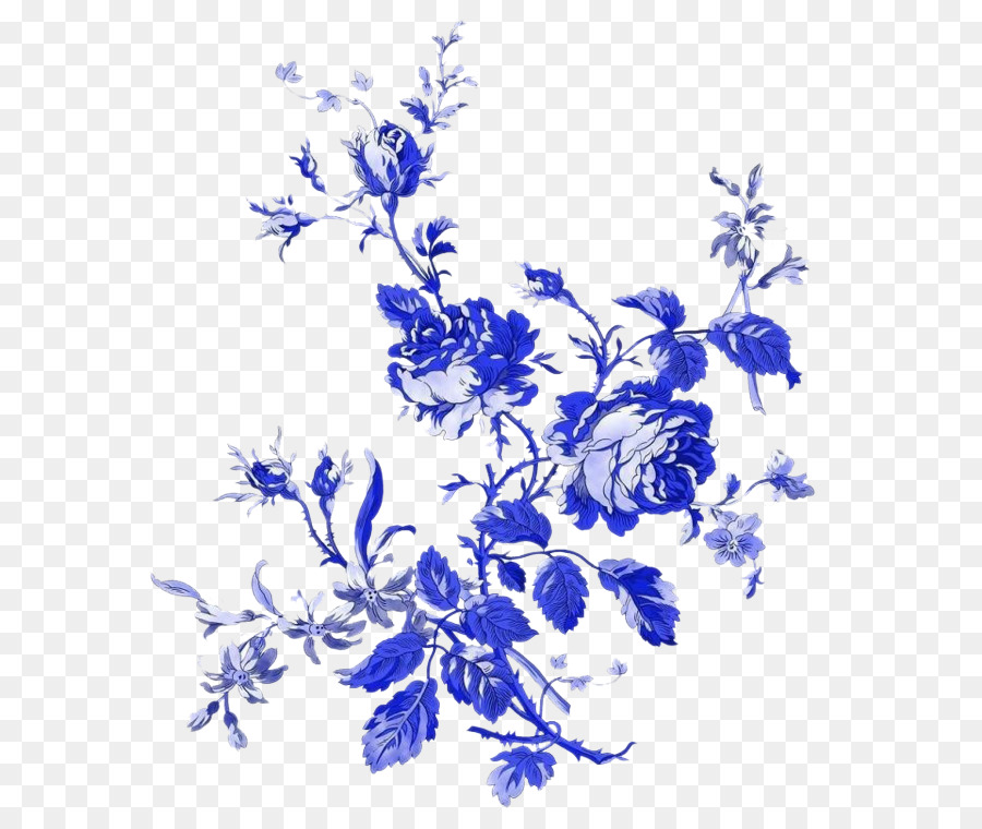 Cerámica Azul Y Blanca，Chinoiserie PNG