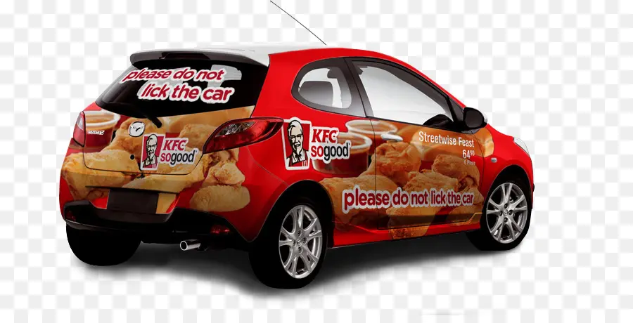 Envoltura De Auto Kfc，Anuncio PNG