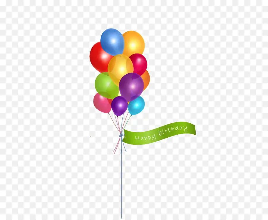 Cumpleaños，Globo PNG