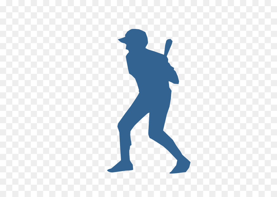 Jugador De Béisbol，Silueta PNG