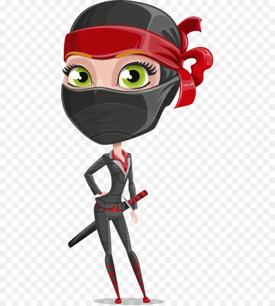 Dibujos Animados，Chicas Ninja PNG