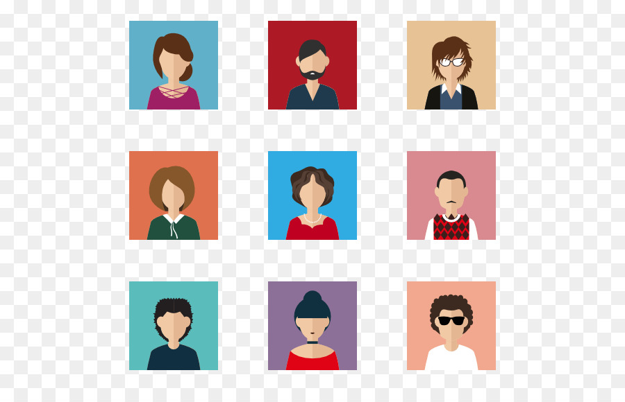 Iconos De Personas，Avatares PNG