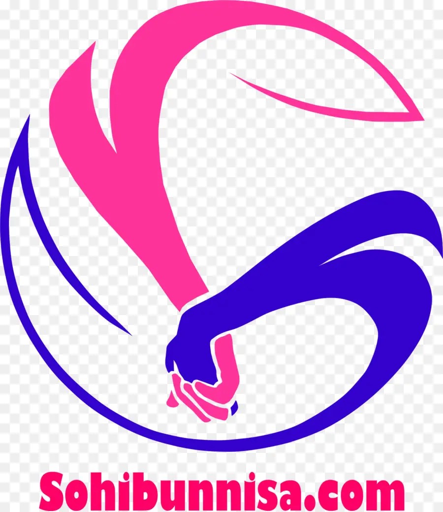 Logotipo De La Mano，Rosa PNG