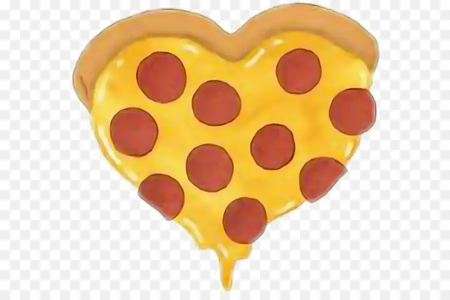 Pizza De Corazón，Pepperoni PNG