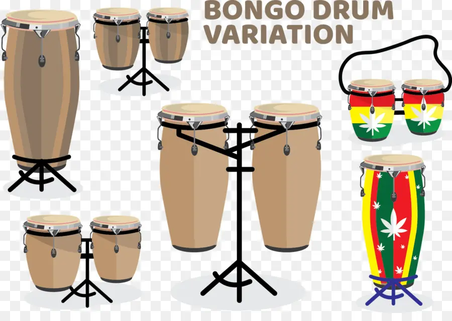 Timbales，Conga PNG