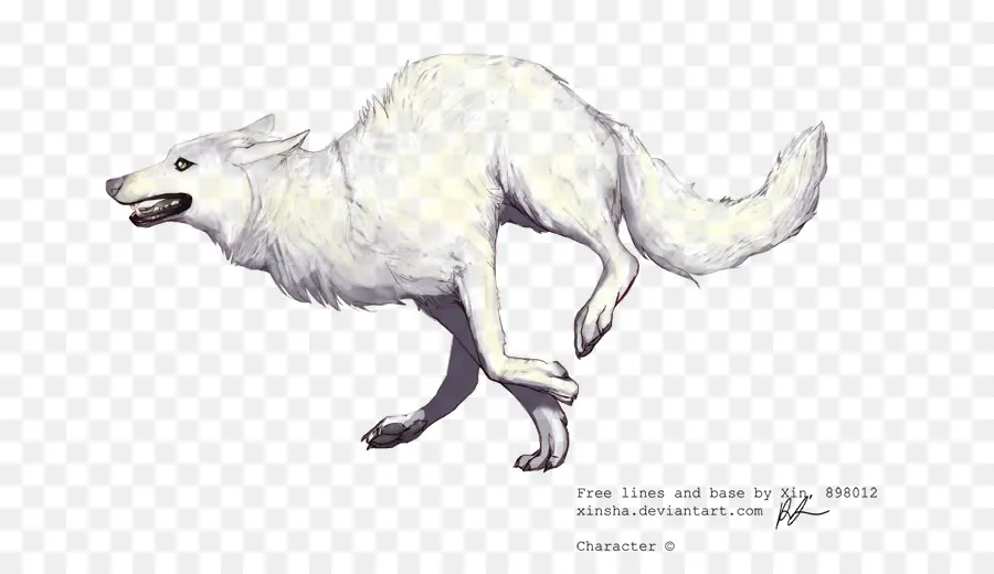 Vulpini，Saluki PNG