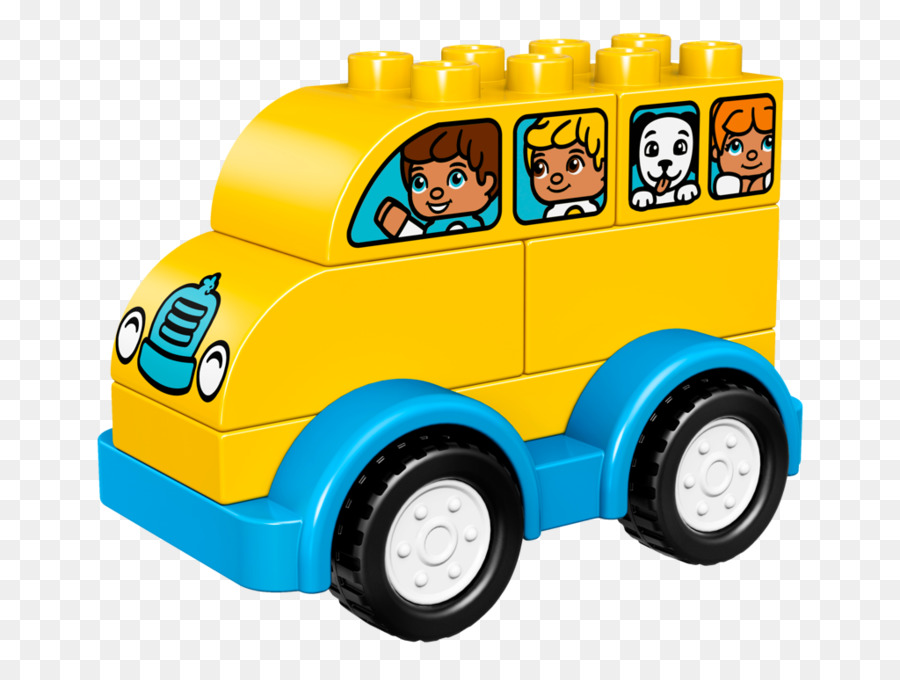 Amazoncom，Lego Duplo Mi Primer Autobús 10851 PNG