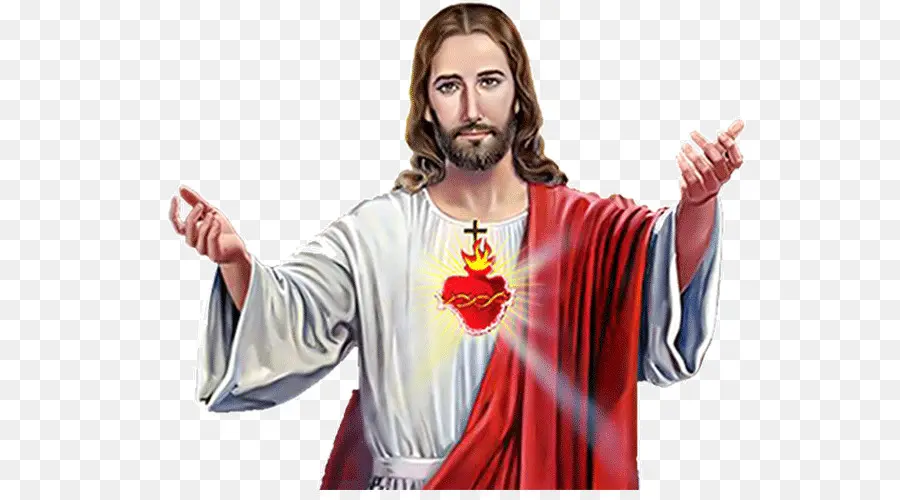 Jesús，Sagrado Corazón PNG