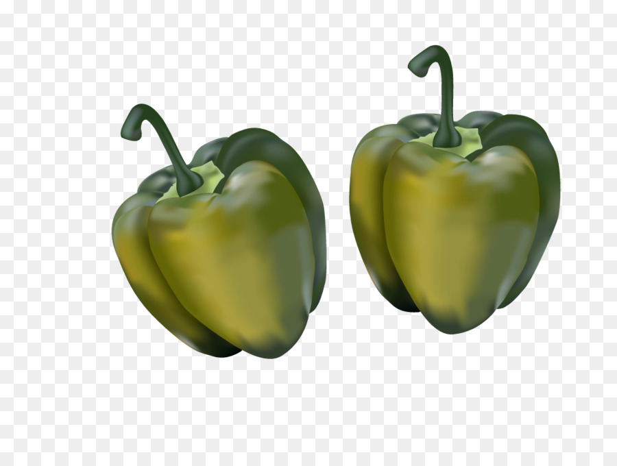 Pimiento Verde，Pimienta PNG