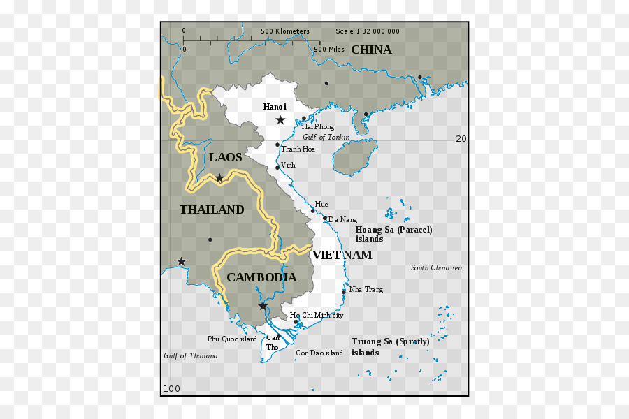 Mapa De Vietnam，Vietnam PNG