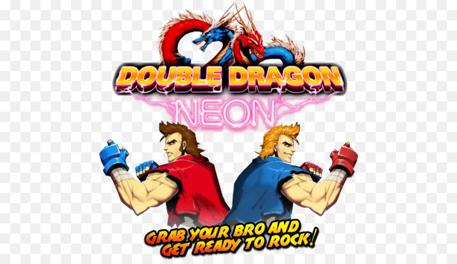 Doble Dragón Neón，Lucha PNG