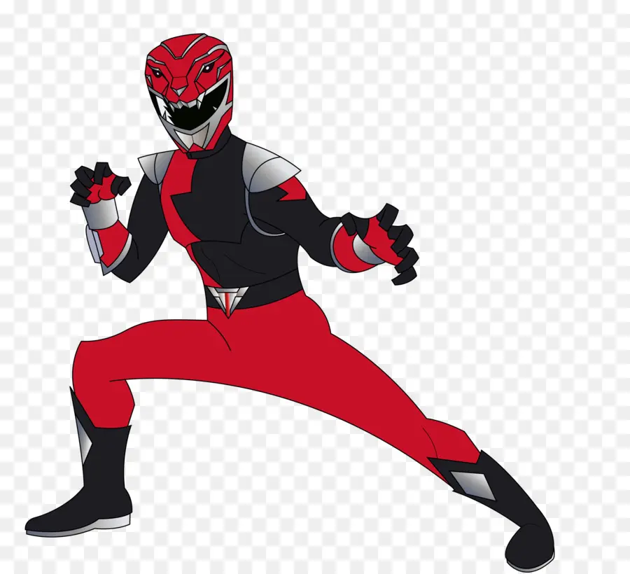 Ranger Rojo，Bulk Y Skull PNG