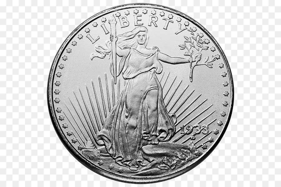 Plata，American Gold Eagle PNG