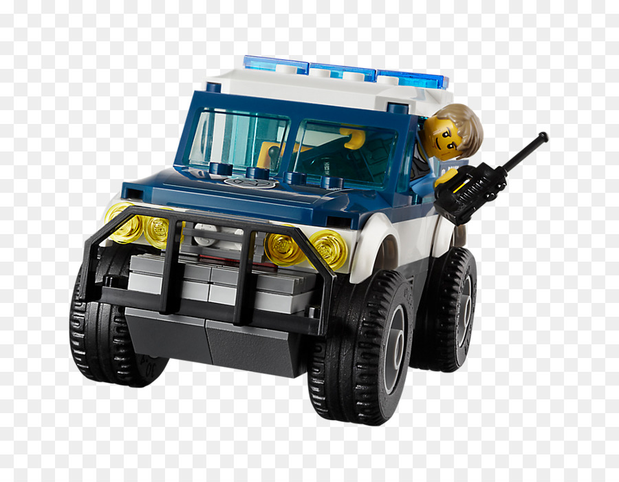 Coche De Policía De Lego，Policía PNG