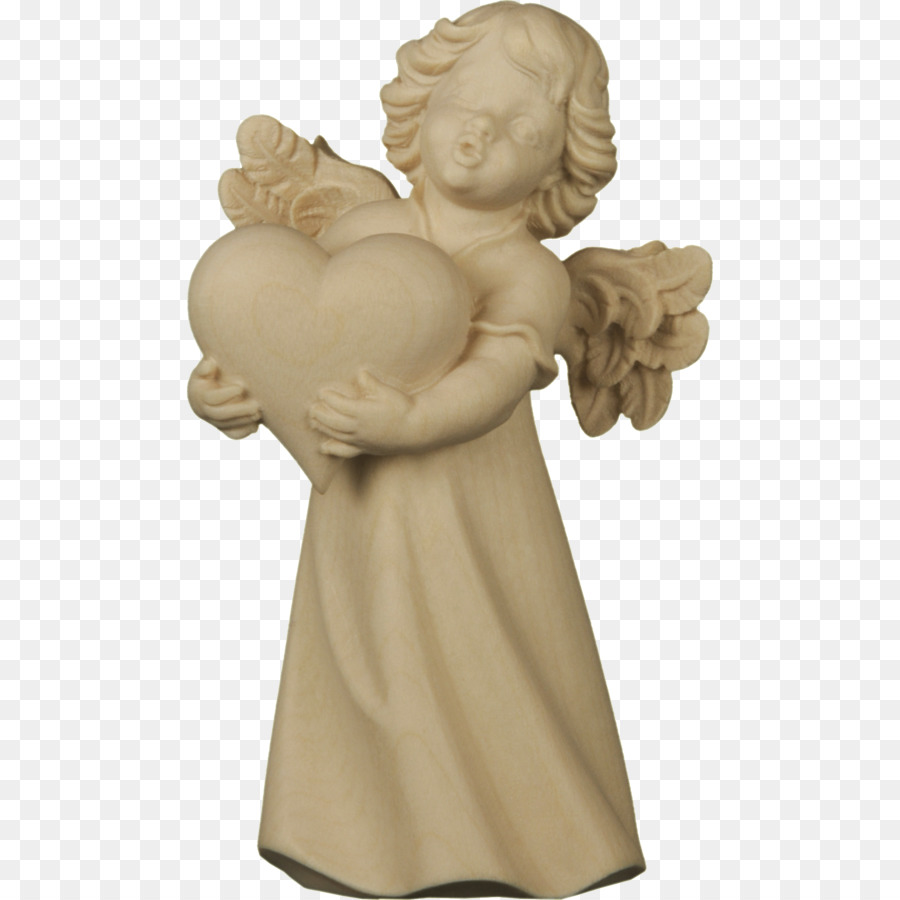 Estatuilla De ángel，Corazón PNG