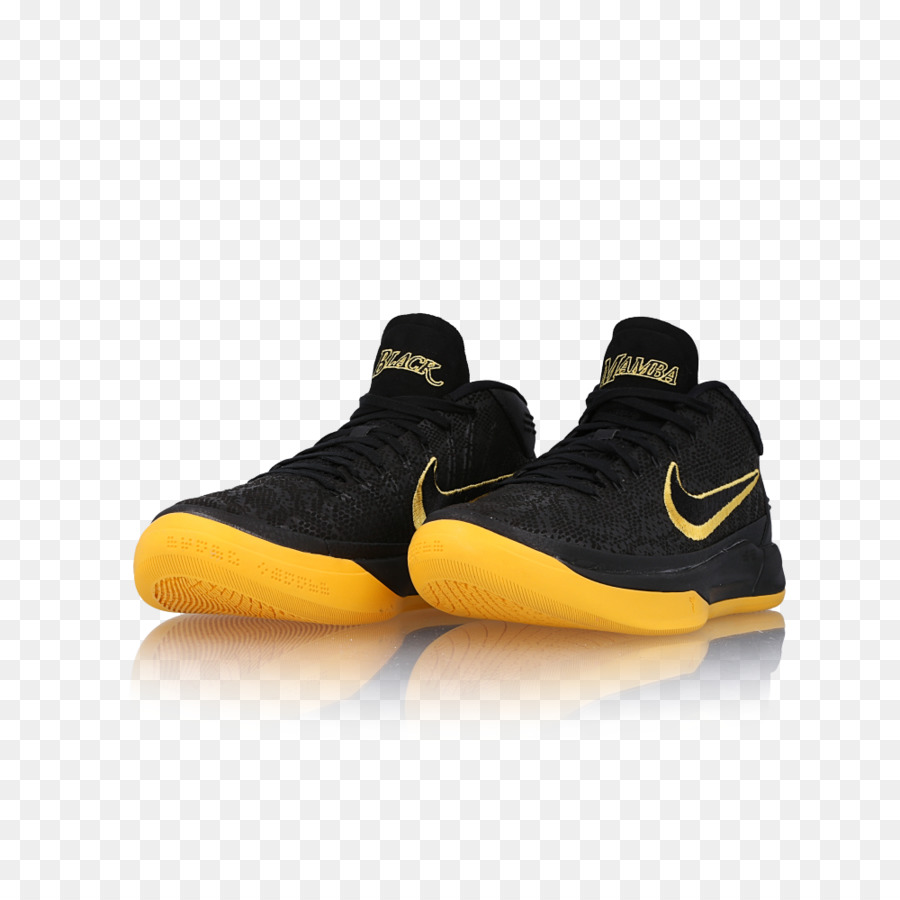 Zapatos En Negro Y Amarillo，Nike PNG