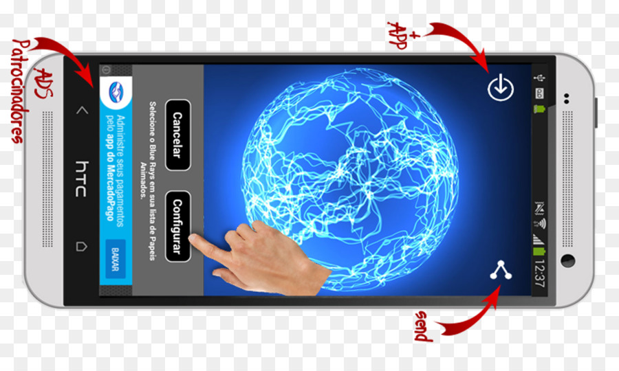 Teléfono Inteligente，Multimedia PNG