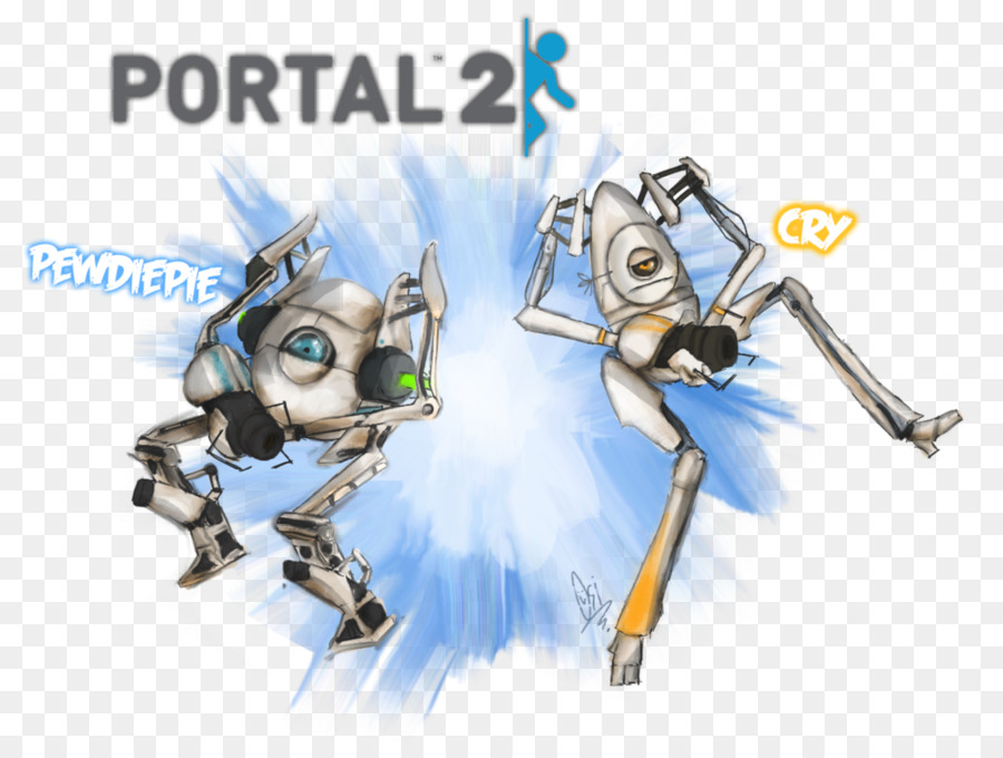 Portal 2，Garabato Netty PNG