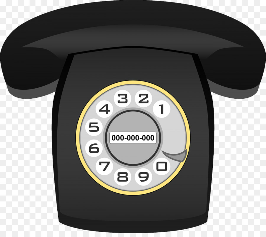 Teléfono，Dial Giratorio PNG