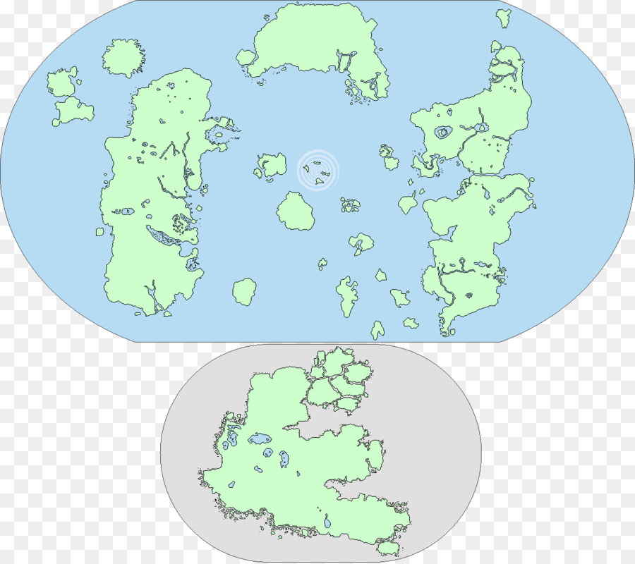 Mapa Ficticio，Geografía PNG