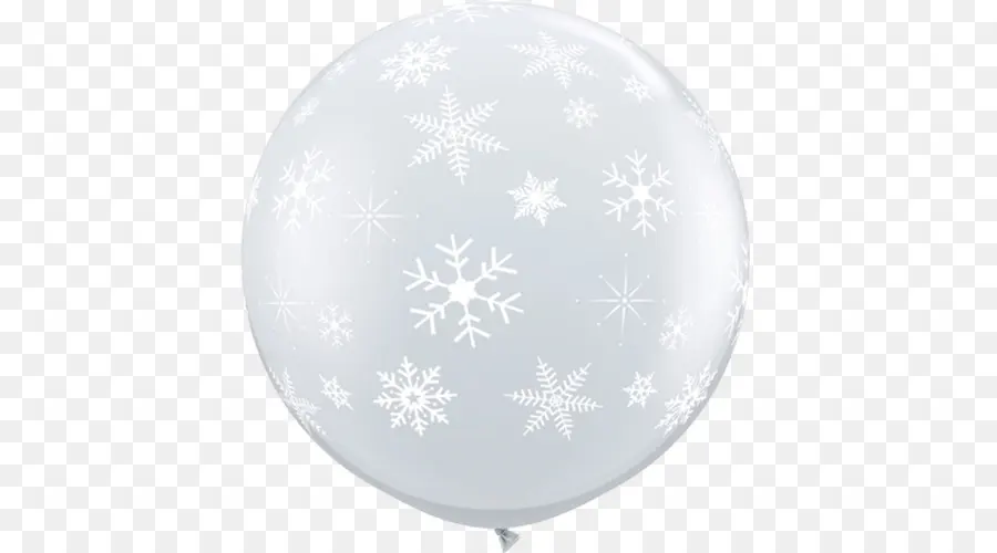 Globo De Copo De Nieve，Invierno PNG