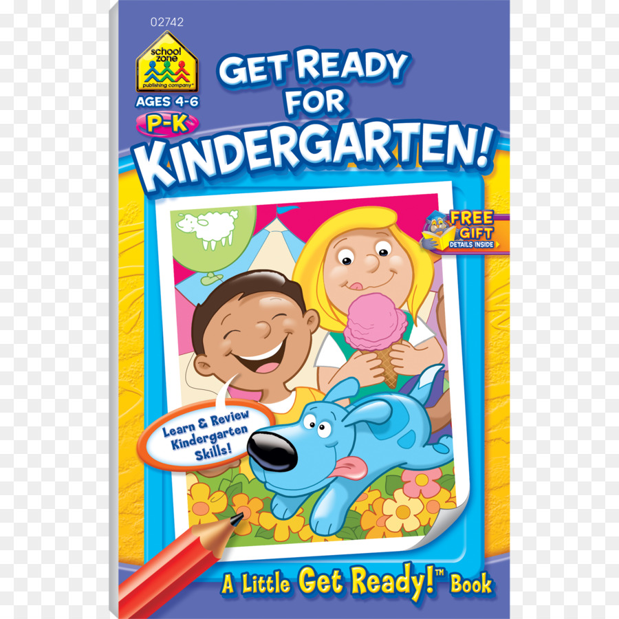 Big Kindergarten Workbook，Libro PNG