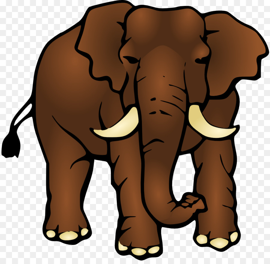 Elefante Asiático，Elefante Africano PNG