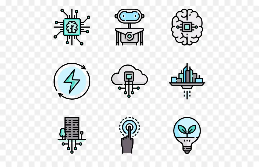 Iconos De Tecnología，Innovación PNG