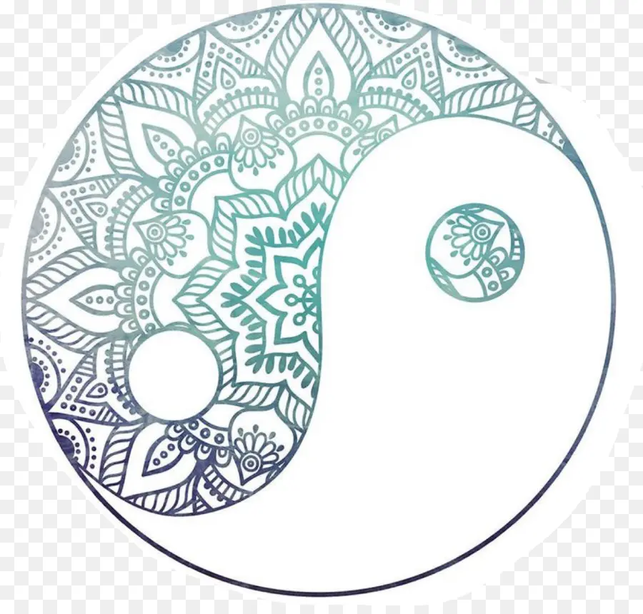 Yin Y Yang，Dibujo PNG