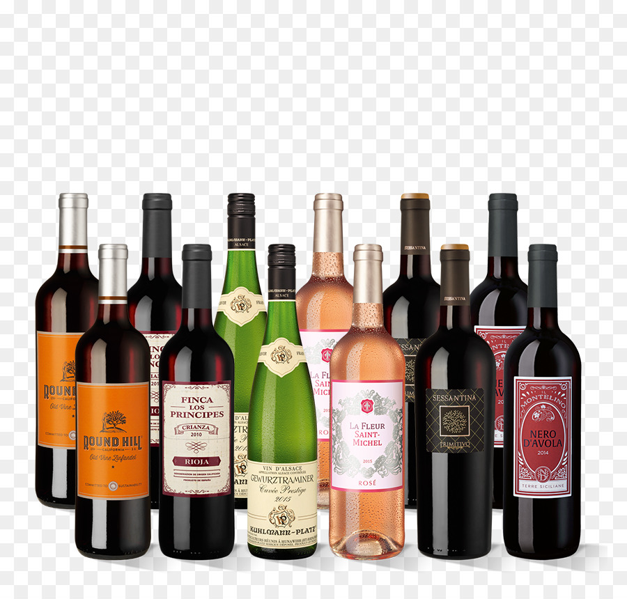 Botellas De Vino，Alcohol PNG