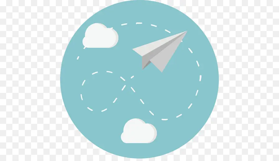 Avión De Papel，Nubes PNG