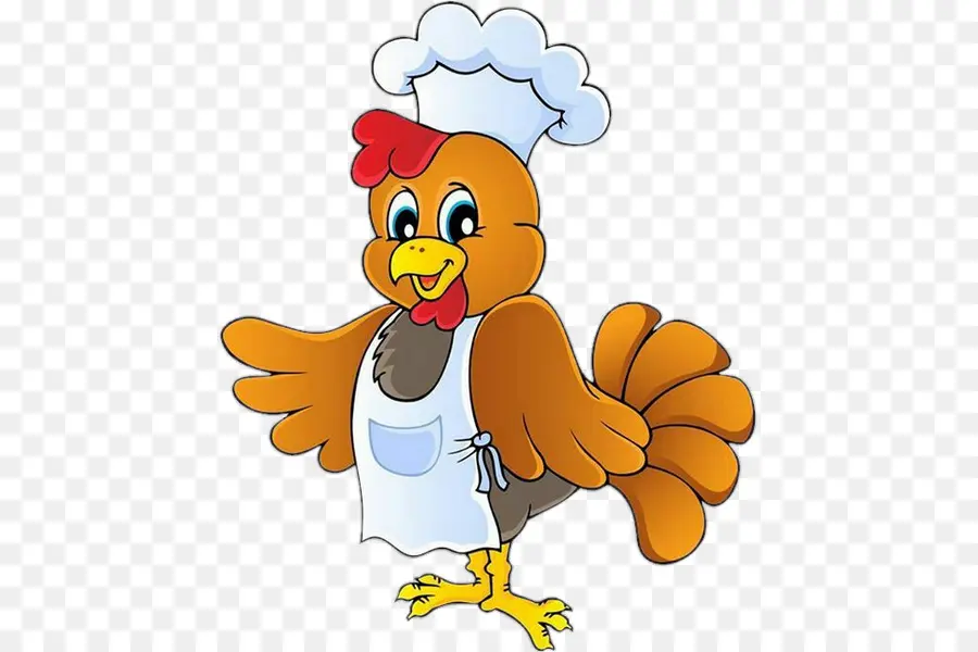 Chef De Pollo，Cocinando PNG