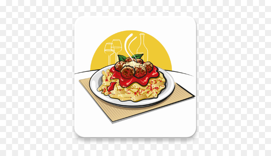 Pasta，Espagueti Con Albóndigas PNG