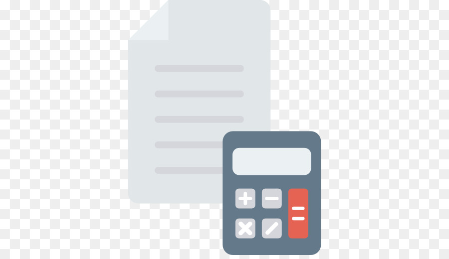 Calculadora Y Documento，Papel PNG