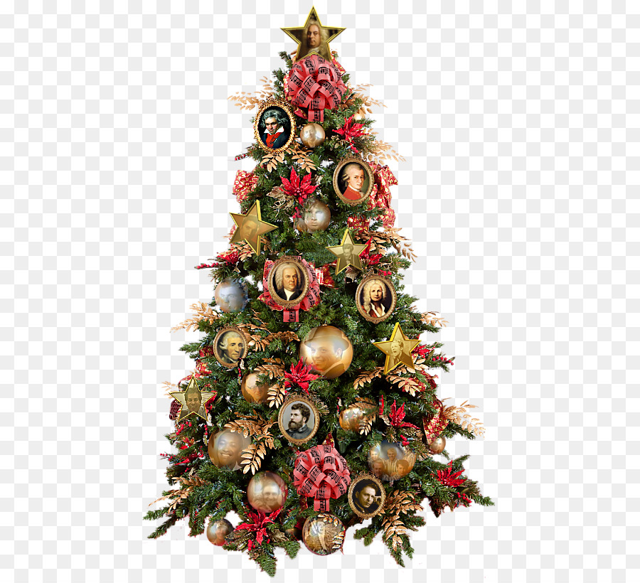 Árbol De Navidad，Decoraciones PNG