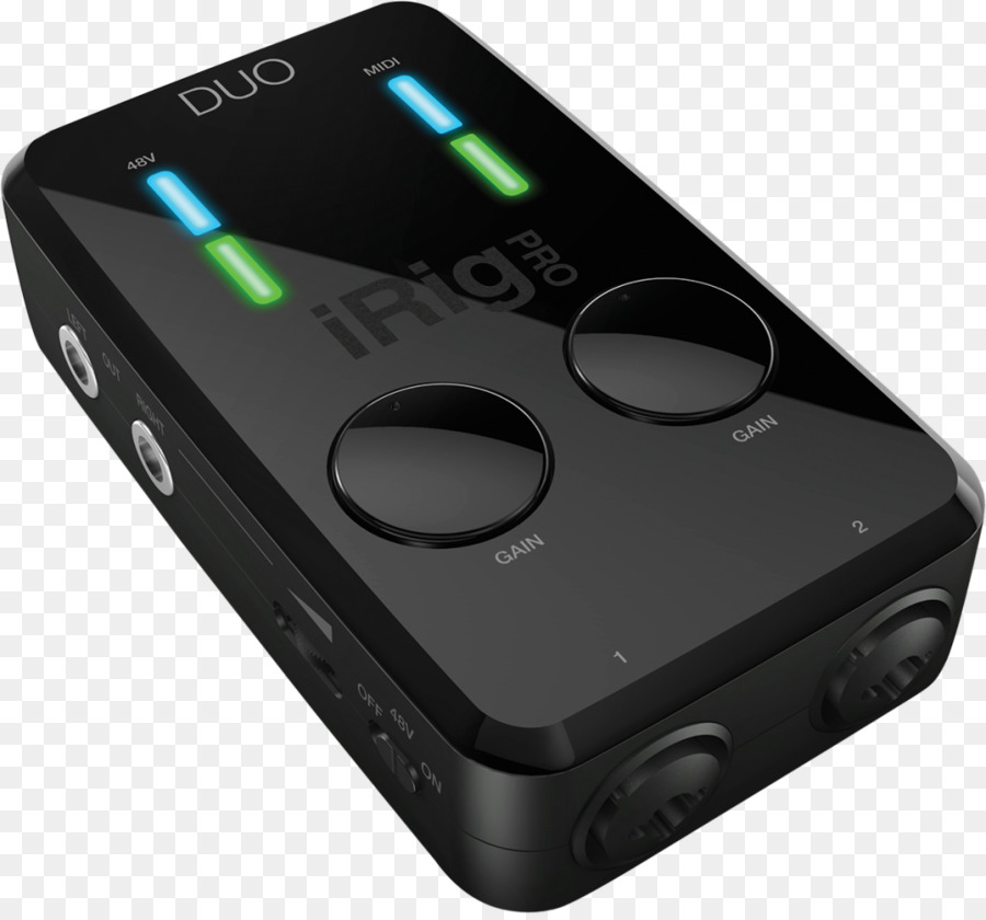 Ik Multimedia Irig Pro Duo，Audio Digital PNG