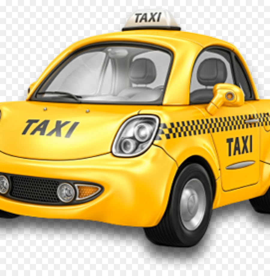 Taxi，Taxi Amarillo PNG