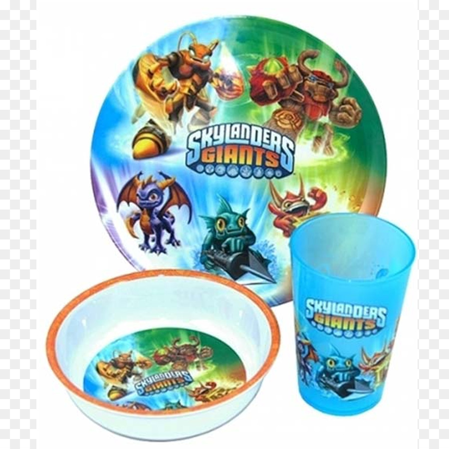 Gigantes De Skylanders，Vajilla PNG