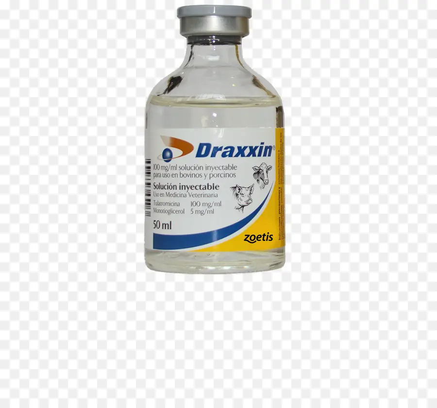 Botella Draxxin，Veterinario PNG