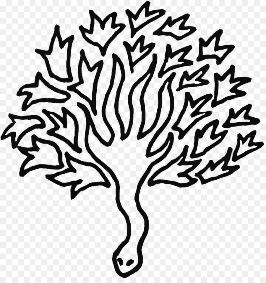 Dibujo De Arbol，Árbol PNG